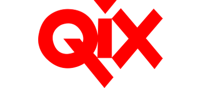 Qix logo for GameBoy